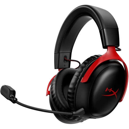 HyperX Cloud III Wireless Gaming Headset for PC, PS5, PS4 With Microphone -Black