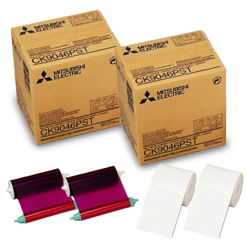 2 ensemble de cartes postales CK-9046PST de 4 x 6&nbsp;po de Mitsubishi