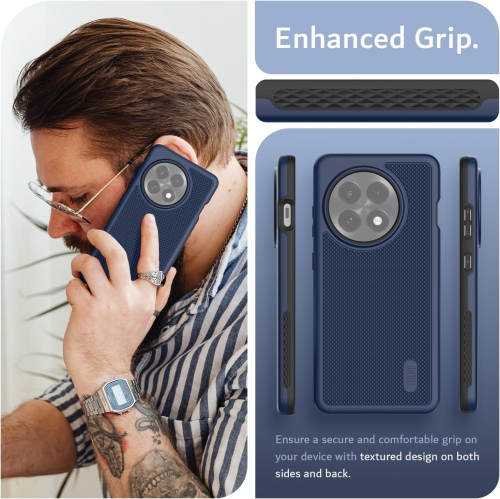 TUDIA MergeGrip OnePlus 13R Case 5G 2025 Military Grade Cover - Indigo Blue