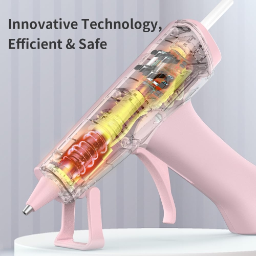 Cordless Glue Gun,Hot Glue Gun, 2600 mAh Glue Gun for School Classroom DIY Crafts, Home Repairs, and Gift Making