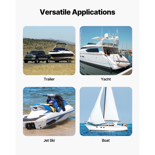 VEVOR 2 in x 2 ft Retractable Ratchet Straps, Ratchet Tie Down Straps with Security Lock S Hooks, 2 Pack Heavy Duty Ratchet Tie Down Straps with 1500