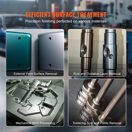 VEVOR 25 Gallon Sandblasting Cabinet, 40-120PSI Benchtop Sand Blasting Cabinet, Heavy Duty Steel Sand Blaster with Blasting Gun & 4 Ceramic Nozzles