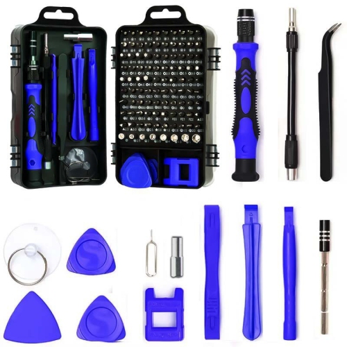 115-in-1 watch computer mobile phone disassembly repair hardware tool screwdriver combination set manual magnetic repair tool kit, computer, IPhone,