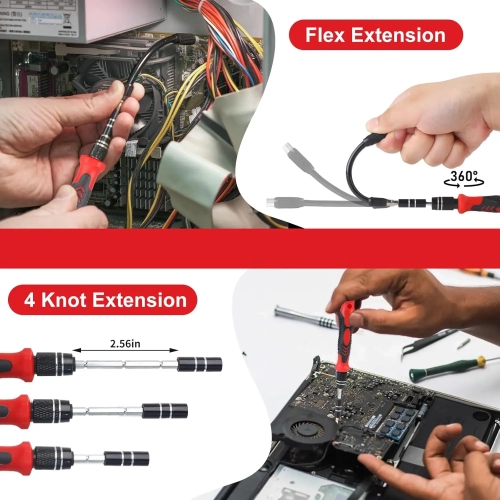 115-in-1 watch computer mobile phone disassembly repair hardware tool screwdriver combination set manual magnetic repair tool kit, computer, IPhone,