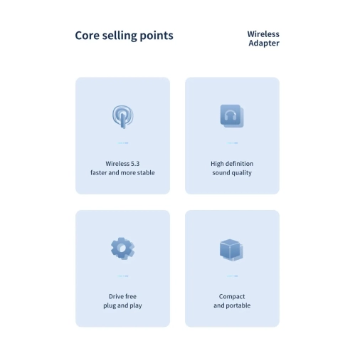 Émetteur récepteur Bluetooth 5,4 Récepteur Émetteur voiture avion auxiliaire deux en un émetteur sans fil 3,5&nbsp;mm adaptateur BT auxiliaire