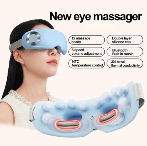 Smart Eye Massager Eye Protector Atomizing Eye Moisturizing Hot Compress - Atomizing [Steam Eye Moisturizing + Acupoint Massage + Hot Compress +