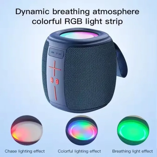Bluetooth Speaker Wireless Portable Audio BT5.1 Speaker Stock Outdoor Speaker with USB Mini Wireless Speaker - gray