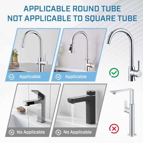 Kitchen Sink Drain Rack, Adjustable Faucet Storage Rack and Towel Holder for 0.7–1.1 Inch Round Pipes