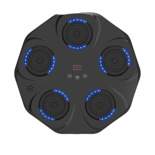 A fitness tool to relieve stress | Smart music boxing wall target, real-time hitting feedback + blue light effect, home boxing training sandbag
