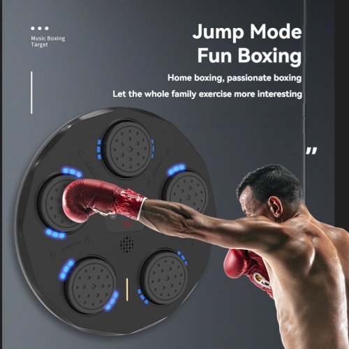 Cible de boxe intelligente | Home Équipement d'entraînement pour enfants Musique Rythme Sandbag Entraînement de boxe mural