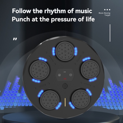 Cible de boxe intelligente | Home Équipement d'entraînement pour enfants Musique Rythme Sandbag Entraînement de boxe mural