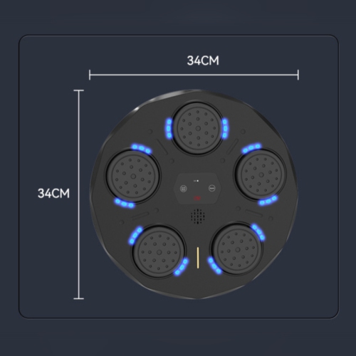 Cible de boxe intelligente | Home Équipement d'entraînement pour enfants Musique Rythme Sandbag Entraînement de boxe mural
