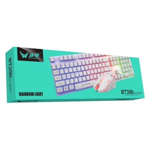 Ensemble clavier et souris de jeu USB rétroéclairé BT300