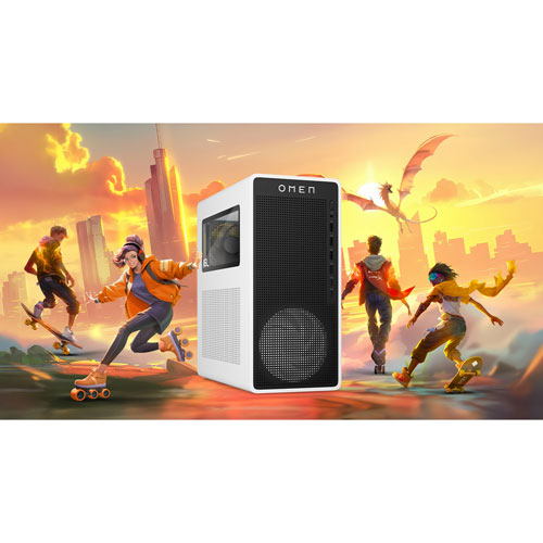 Ordinateur de jeu OMEN 16L de HP - Blanc - Exclusivité Best Buy