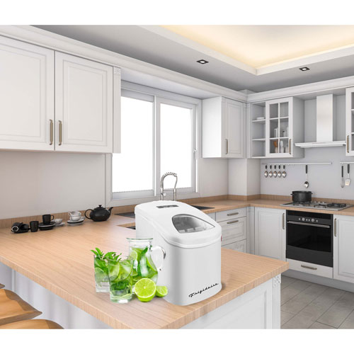 Machine à glaçons autonome de 26 lb de Frigidaire - Blanc - Exclusivité Best Buy