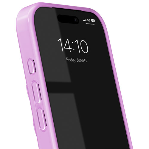 Ideal Of Sweden Frame Fitted Hard Shell Case with MagSafe for iPhone 17 Pro Max - Pink/Clear