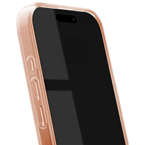 Ideal Of Sweden Glitter Glow Fitted Hard Shell Case with MagSafe for iPhone 17 - Mocha Mousse