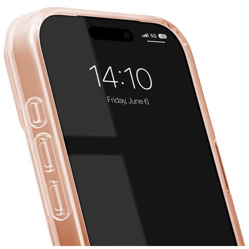 Ideal Of Sweden Glitter Glow Fitted Hard Shell Case with MagSafe for iPhone 17 Pro Max - Mocha Mousse