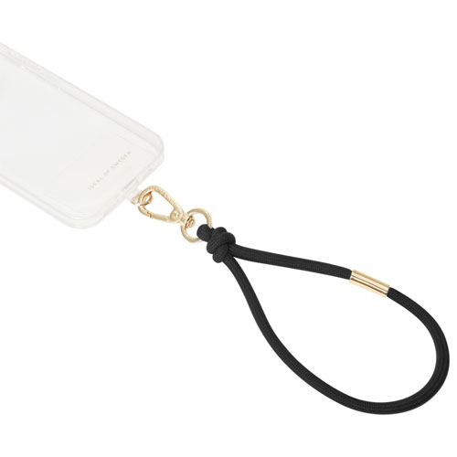 Ideal of Sweden Cord Wristlet Phone Strap - Black