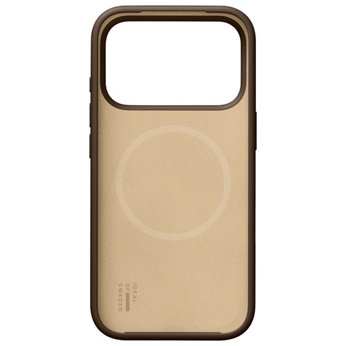 Ideal Of Sweden Silicone Fitted Soft Shell Case with MagSafe for iPhone 17 Pro Max - Mocha Mousse