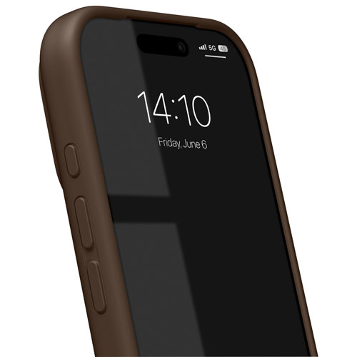 Ideal Of Sweden Silicone Fitted Soft Shell Case with MagSafe for iPhone 17 Pro Max - Mocha Mousse