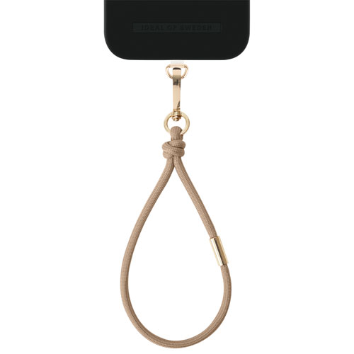 Ideal of Sweden Cord Wristlet Phone Strap - Beige