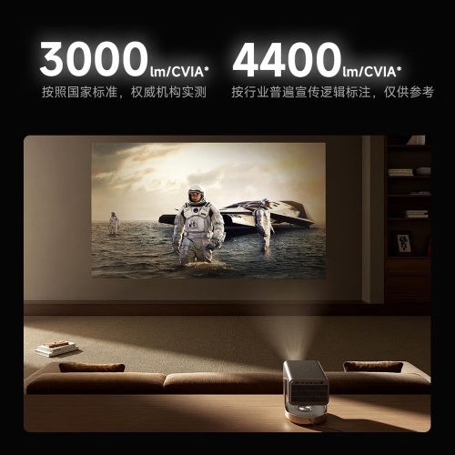 Vidda C2 Ultra 4K Laser Projector – 3000 CVIA Lumens, Short Throw, JBL Audio, MT9679, 240Hz, WiFi 6, Android OS + KD3 Google TV Stick