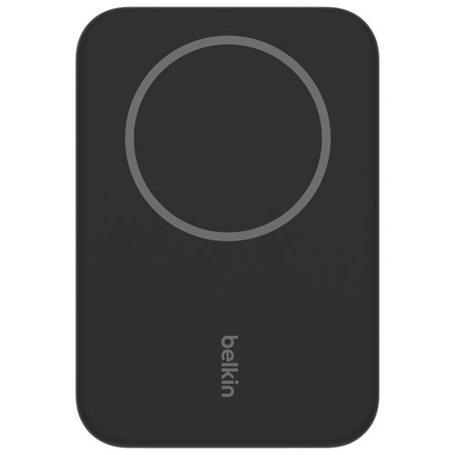 Belkin BoostCharge Pro Magnetic 10000 mAh Power Bank with Qi2 15W Charging + Cable - Black