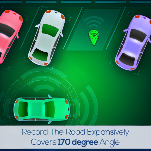 LDAS Dash Cam 3 Channel,FHD 2.5k Dash Camera with 64Gb SD Card, Dual Lens with Super Night Vision, Loop Recording, G-Sensor, Parking Monitor, APP