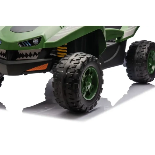 SONICTECK 24VOLTS 4X4 2 SEATER RIDE ON ELECTRIC CAR UTV DUNE BUGGY RUBBER WHEELS SHARK DUNE RACER