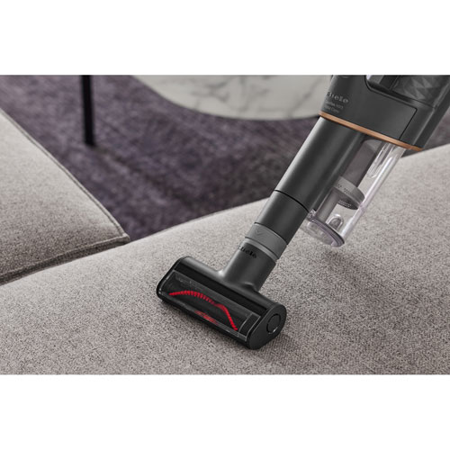 MIELE Duoflex HX1 Total Care Cordless Bagless Stick Vacuum - Obsidian Black / Rose Gold