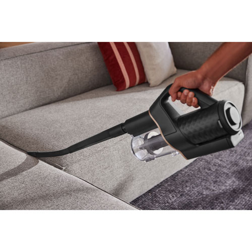 MIELE Duoflex HX1 Total Care Cordless Bagless Stick Vacuum - Obsidian Black / Rose Gold