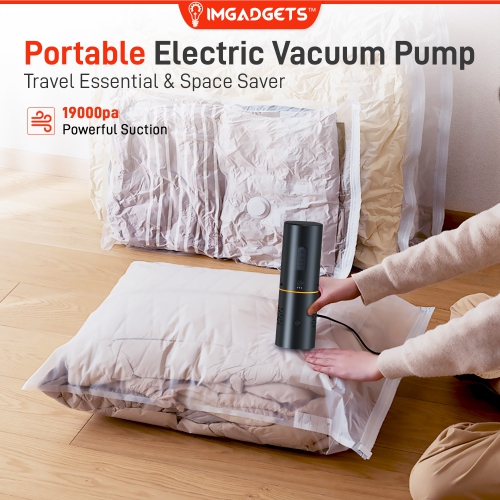 IMGadgets Auto6 Car Smart Kit | All-in-One Car Kit | Car Pressure Washer | Tire Inflator | Car Vacuum Cleaner, Jump Starter, Power Bank, LED Work