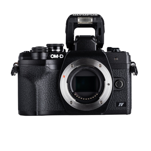 Appareil photo sans miroir OM-D E-M10 Mark IV d'Olympus avec objectif EZ 14-42 mm