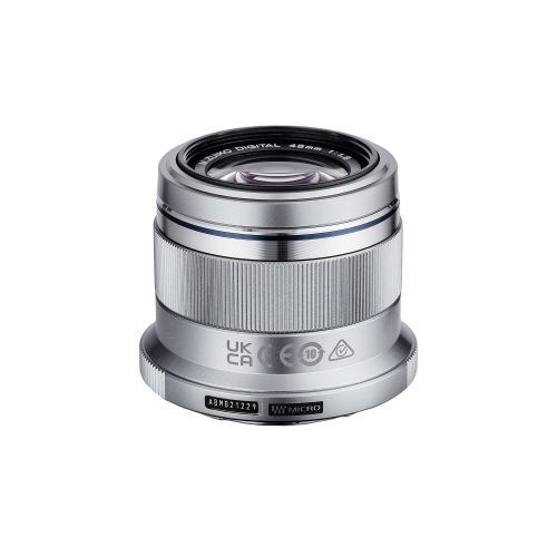 Ensemble avec objectif numérique 45&nbsp;mm f/1,8 M.Zuiko d'Olympus