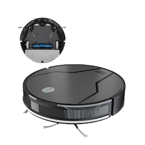 [3500Pa strong suction] intelligent vacuum robot, WIFI/voice control, two-in-one electric water tank, large capacity, long battery life, gyroscope