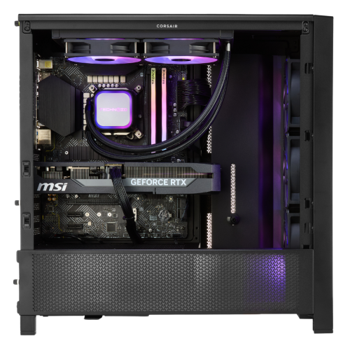 TECHNOID Ultimate Black Gaming PC – NVIDIA Geforce RTX 5060 Ti – AMD Ryzen 7 9800X3D – 32GB DDR5 – 1TB SSD – AI Ready – VR Compatible – Win 11 Home