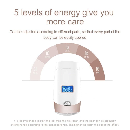 IPL Hair Removal Device - Full Body Cooling, Dual Mode, Permanent Home Hair Removal Device Intense Pulsed Light Device