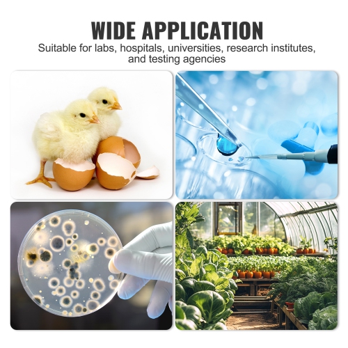 VEVOR&nbsp;20L Lab&nbsp;Incubator,&nbsp;PID Temp Control RT+5-65℃, Scientific Digital Incubator,&nbsp;Constant-Temp Microbiological Lab Incubator