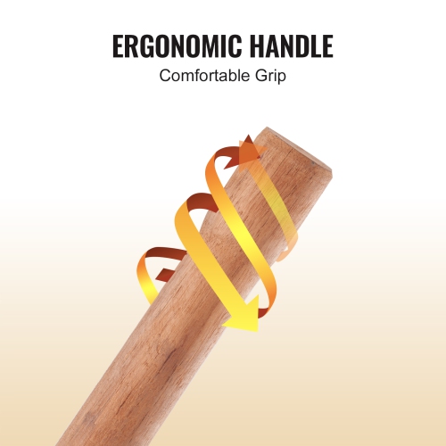 VEVOR 46.5 in Timberjack, Heavy Duty Log Lifter with Wooden Handle, Log Roller with Adjustable Cant Hook, Logging Tools Log Jack for Logs Ups to 15"