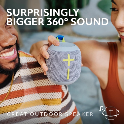 Haut-parleur portatif Bluetooth étanche WONDERBOOM 4 d'Ultimate Ears avec basses puissantes et son à 360 degrés