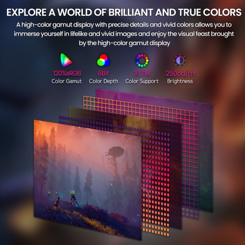 CRUA 27" 180Hz FHD Curved Gaming Monitor, 1ms, 1800R, FreeSync, Low Motion Blur, Eye Care, HDMI & DP, Frameless, Wall Mountable, Black