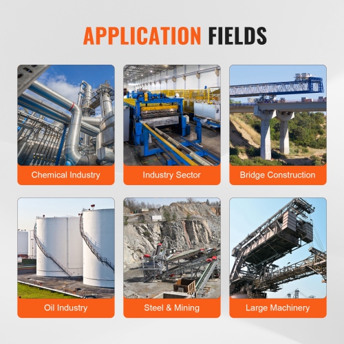 VEVOR 10,000 PSI Electric Hydraulic Pump, 750W 110V, 488 in³/8L Capacity, Double Acting Manual Valve, Hydraulic Pump Unit with Lever Switch for