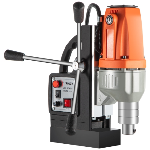 VEVOR 980W Magnetic Drill Magnetic Drilling Machine, Metal Drill Press High Power 680 rpm, Multi-Function Metal Drill Press 35MM Core Drilling