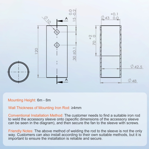 VEVOR 500W Wind Turbine Generator, 12V Wind Turbine Kit, 5-Blade Wind Power Generator with MPPT Controller, Adjustable Windward Direction & 2.5m/s