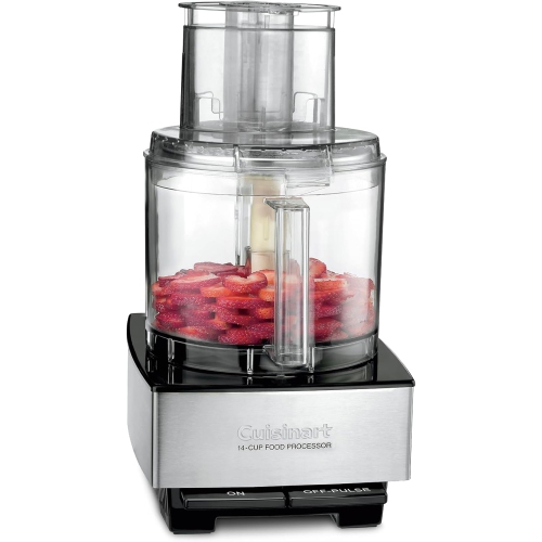 Cuisinart Food Processor 14-Cup Vegetable Chopper for Mincing, Dicing, Shredding, Puree & Kneading Dough, DFP-14BCNY