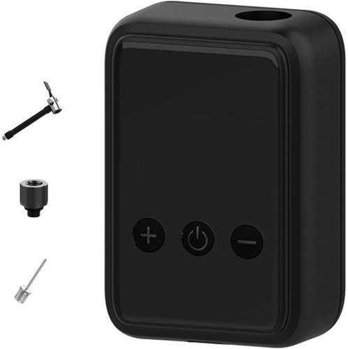 Portable wireless air pump | 120PSI high pressure air pump | USB-C charging | LCD digital display | Lightweight electric bicycle pump