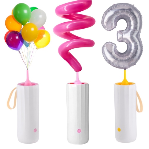 Electric Balloon Pump – Fast and Quiet Inflation for Parties, Weddings and Events | Portable and Durable ABS Material, 65dB Low Noise