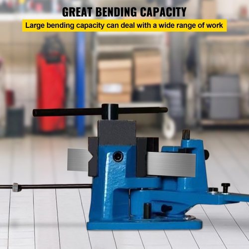 VEVOR UB-100 Metal Bender,Universal Metal Rebar Bender High-hardened Steel Material ,Heavy-Duty Metal Rod Bender Hot and Cold With Detachable Bending