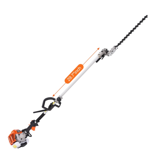 VEVOR 52CC 6-in-1 Multi-Functional Trimming Tools, Gas Hedge Trimmer, Weed Eater, String Trimmer, Brush Cutter, Edger, Pole Saw Chainsaw Pruner with